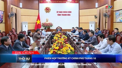 Bản tin Thời sự tối 8/11/2025: Phiên họp thường kỳ Chính phủ tháng 10